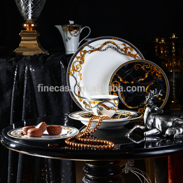 2015 New design Luxury ceramic plate