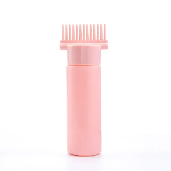 Wholesale Customizable 120ML Hair Dye Applicator Bottles: High-Quality Plastic Squeeze Dyeing Shampoo Containers for Professional Hair Coloring Tools