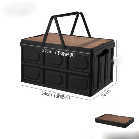 30L Outdoor Multi-Function Foldable Box: Camping Picnic Organizer Storage Suitcase