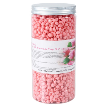 Customized Body Hair Removal Wax Beans Rose Flavor
