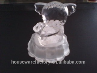 trasparent crystal craft christmas decor