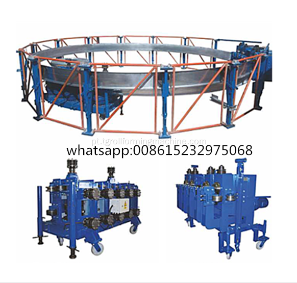 silo granulado de aço espiral de grão que faz a máquina