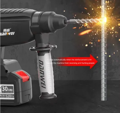 NANWEI Power Hammer Drills 21V Cordless Electric Brushless Rotary Hammer Machine