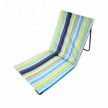 Sturdy Folding Wooden Armrest Camp Backpack Aluminum Beach Chair for Heavy Users
