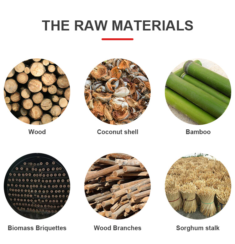 Smokeless Biomass Charcoal Stick Carbonization Furnace