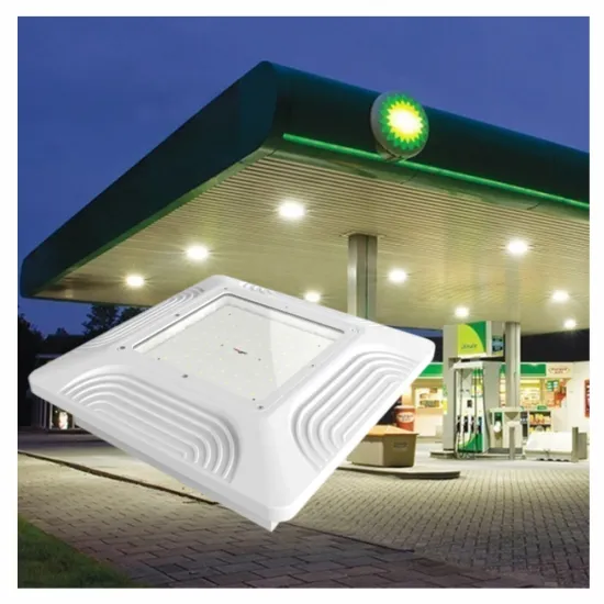 80W-200W LED Canopy Lights for Gas Stations - Surface Mounted Recessed Petrol Station Lighting