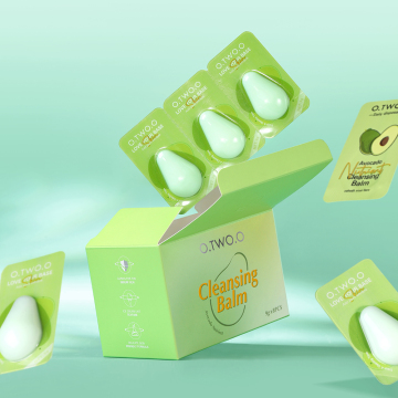 O.Two.O Avocado Hybrid Cleansing Balm untuk Perawatan Kulit Wanita Berkualitas Tinggi dan Penghapusan Rias