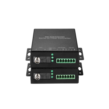 3 in 1 RS-232/485/422 to Fiber Converter: Serial Data to Optic Fiber Modem Encoder