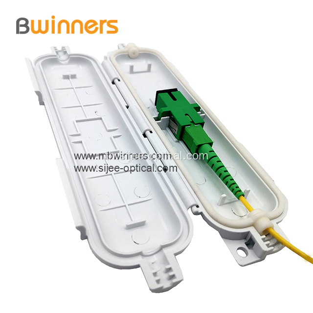 กล่องป้องกันสายเคเบิลใยแก้วนำแสง 1 พอร์ต FTTH