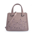 Unique Pretty Embroidered Girls Tote Bags Leather Pattern