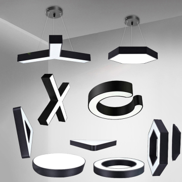 DURLITECN Modern Creative DIY Splicing LED Gym Ceiling Pendant Lights