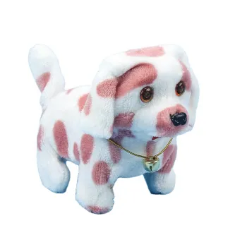 Manufacturer direct sales can customize children's electric toy dog plush toy dog baby battery dog pet toy stall creativity