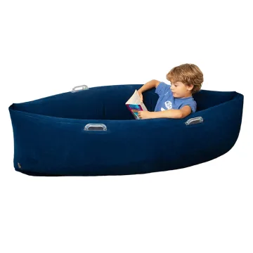 Portable Indoor Peapod Lounger Chair: The Perfect Inflatable Travel Bed and Sensory Toy for Kids