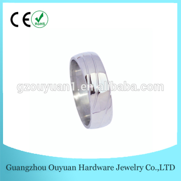 Mens titanium ring, high polished titanium wedding ring, fashion intimate jewelry