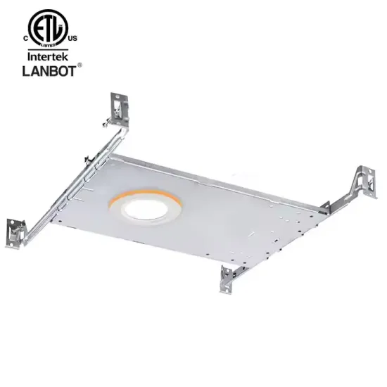 LANBOT 4/6 Inch 5CCT LED Commercial Downlight with Night Light: ETL & FCC Certified Frameless Panel Light