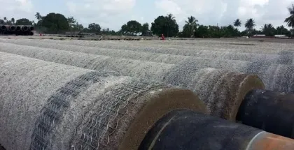 Offshore Pipeline Counterweight Welded Wire Mesh