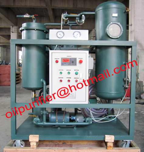 Gas Turbine oil filtering unit, Oil Purification Plant for breaking emulsification,dehydration and degassing