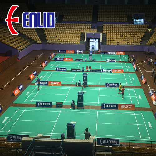 PVC-sportvloeren voor badmintonvloeren