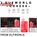 QR Code Travail Elf Bar World 6000 jetable