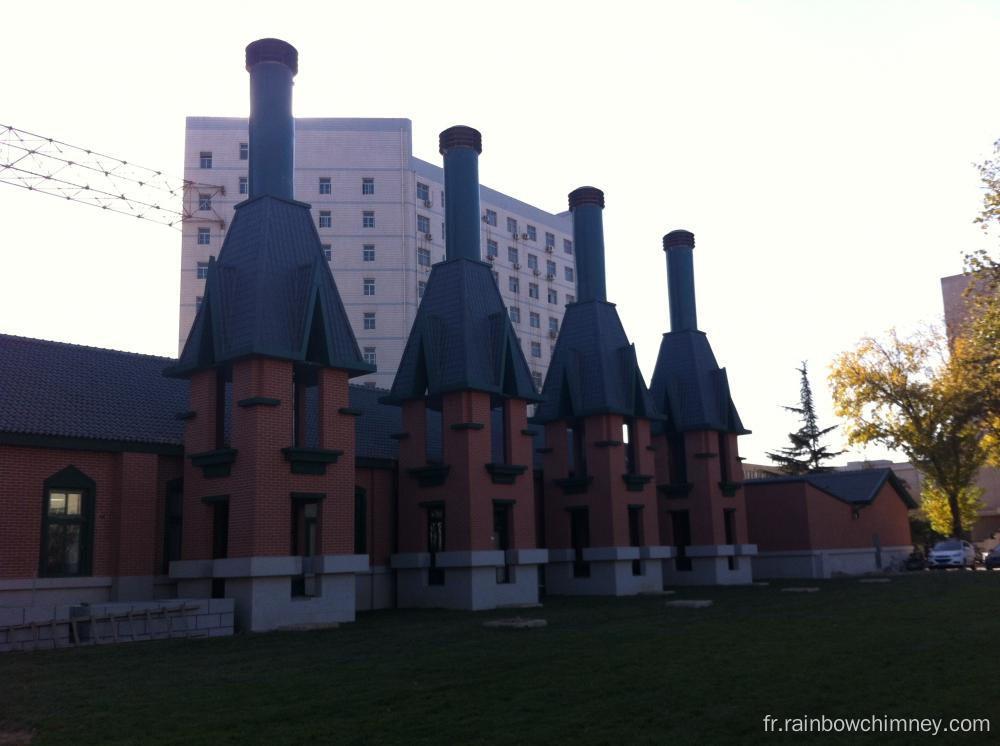 Chimney à vapeur à vapeur en acier inoxydable à double mur