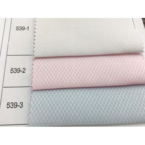 Polyester Cotton Tooling Dobby Dyed Shirt Fabric