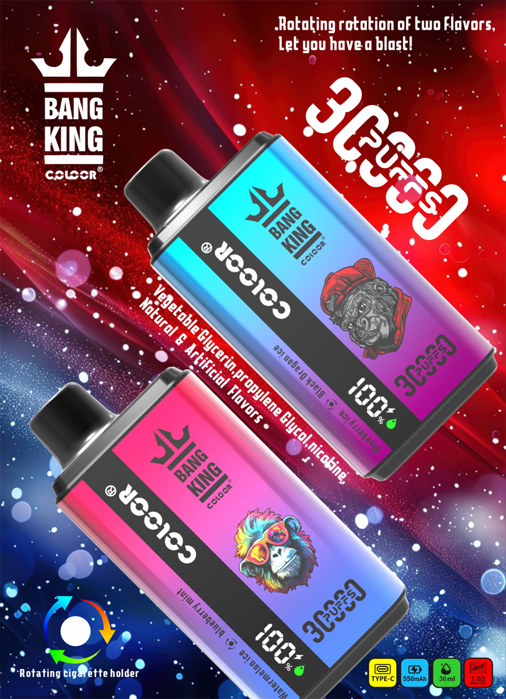 Bangking 30000 Puffs flavors Bangking 30000 Puffs flavors