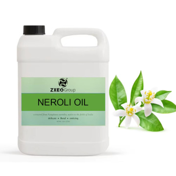 ขายส่ง 100% Organic Therapeutic Grade น้ำมันหอมระเหย Neroli เกรดเครื่องสำอางบริสุทธิ์ 100% สำหรับการดูแลส่วนบุคคลและการใช้เครื่องสำอาง