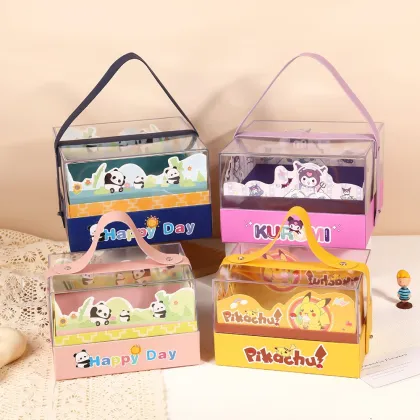 MorSun Snack Box - Transparent Hand Gift Box