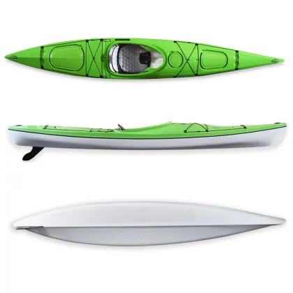 Customized ABS Thermoformed Touring Sea Canoes and Kayaks - One Person Single Plastic Canoe/Kayak