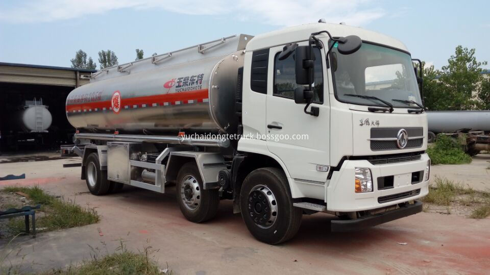 Aluminum fuel tank truck 20m3
