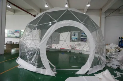 Cheap geo-dome tent
