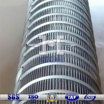 304/316 Stainless Steel Welded Wedge Wire Mesh