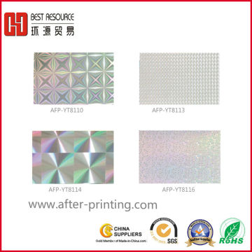 28 Micron Holographic Metallized Product Film