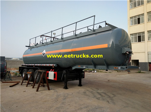 Tri-axle 32000L Hydrogen Peroxide Tanker Trailers