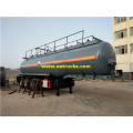 Tri-essieu 32000L Hydrogen Peroxide Tanker Trailers