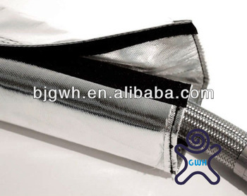 Aluminum foil anti radiation heat wrap with velcro