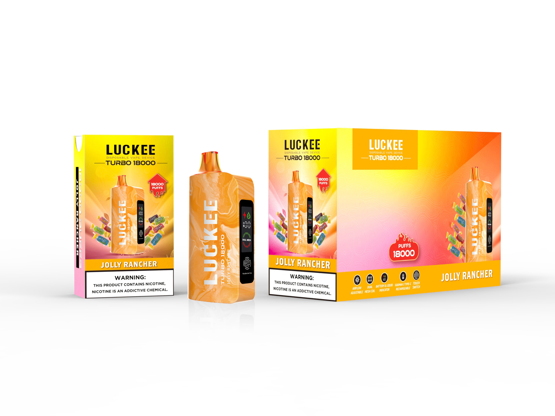 luckee turbo 18000 12