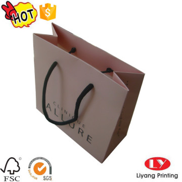Matte Customized Paper Gift Bag For Jewelry