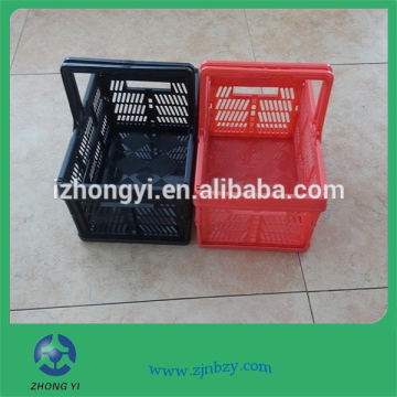 Plastic Foldable Basket with Handles