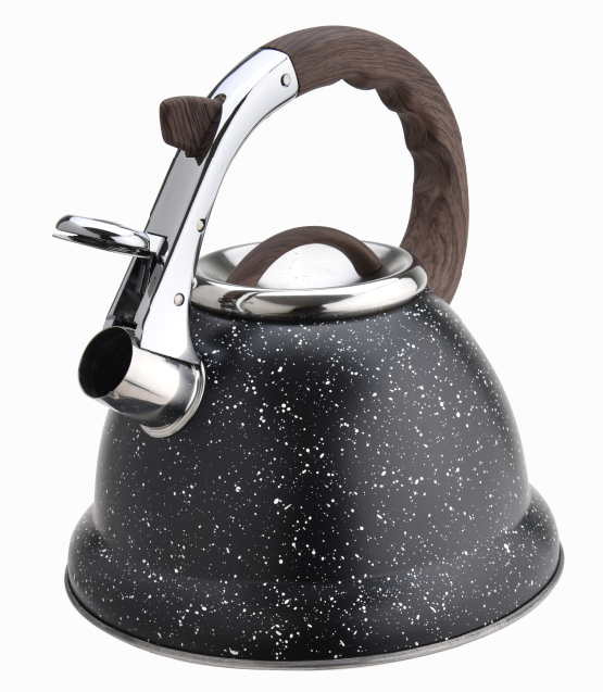 Marble Softtouch Handle Whistling Tea Kettle