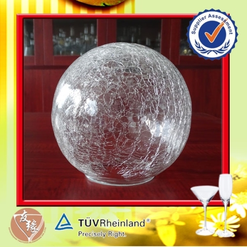 Globe glittering glass lamp shade replacements