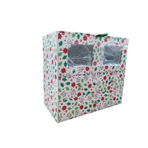 Luxury Christmas theme hardboard paper gift set packaging