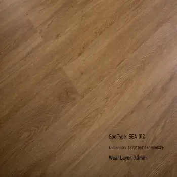 5.5 mm 22 mil SPC rigid vinyl flooring