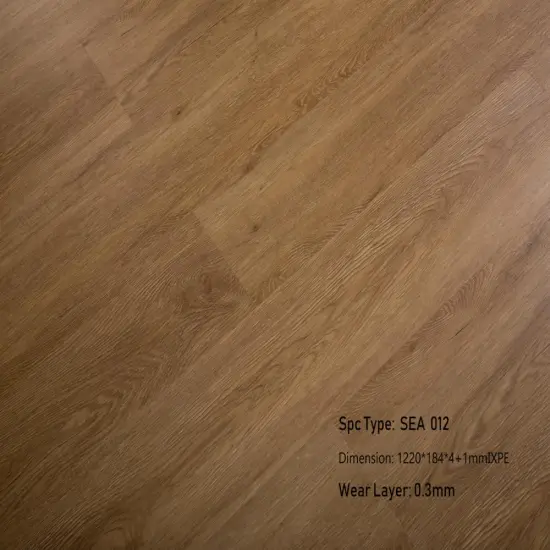 5.5 mm 22 mil SPC rigid vinyl flooring