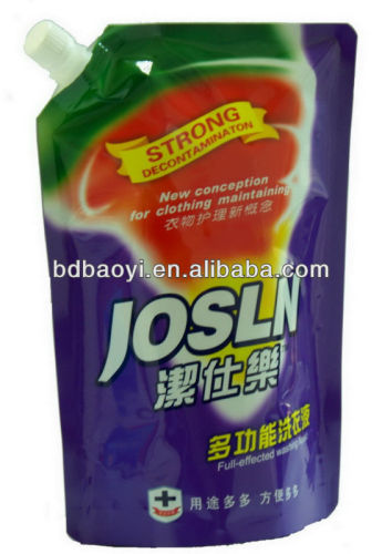 High quality standing pouch with spout