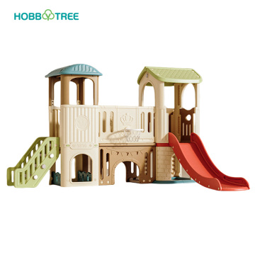 Indoor Playground Set: Comprehensive Collection of Plastic Toys Including Swing, Slide, and Kids Playhouse