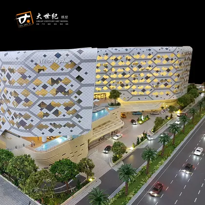 Office building model architectural scale models