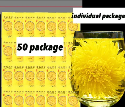 Best Selling Chinese Traditional Herbs Tea - Golden Silk Chrysanthemum