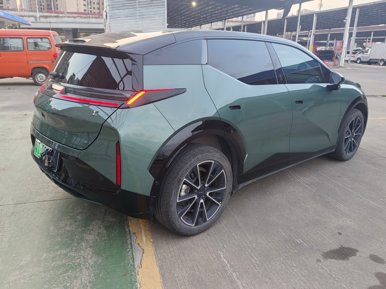 Green Zeekr X 2023 5-seater Edition