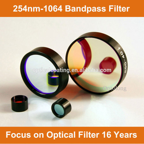 340nm biomedical filter bandpass filter optical filter,biochemical analyzer optical filter